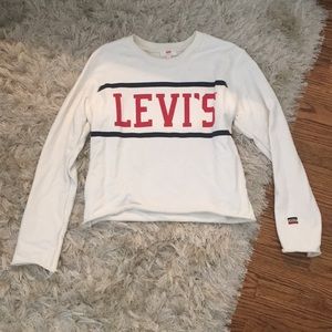 Levi’s Cropped Sweatshirt